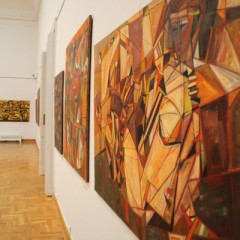 Pałac Sztuki TPSP w Krakowie - wystawa malarstwa Eugeniusza Gerlacha