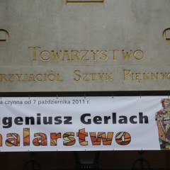 Pałac Sztuki TPSP w Krakowie - wystawa malarstwa Eugeniusza Gerlacha