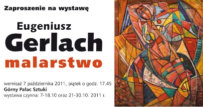 Pałac Sztuki w Krakowie | TPSP Kraków | wystawa malarstwa Eugeniusza Gerlacha