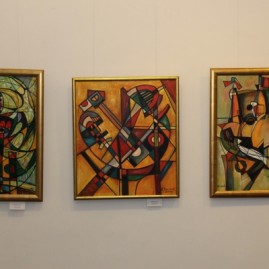 ZPAP Gdańsk - Eugeniusz Gerlach -wystawa malarstwa  LINIA I KOLOR